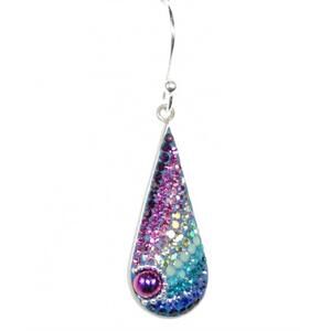 NEW MOSAICO women's teardrop earrings in multicolor